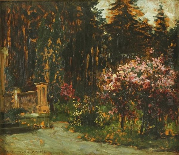 Im Park Oil Painting by Karl Ludwig Prinz