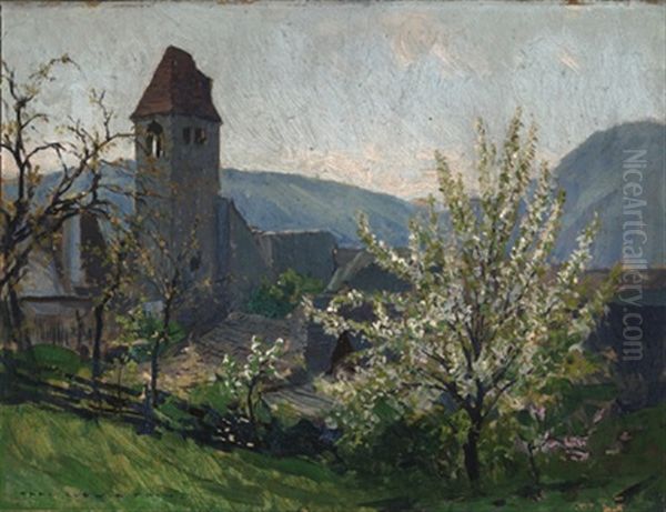 Turm In Durnstein by Karl Ludwig Prinz