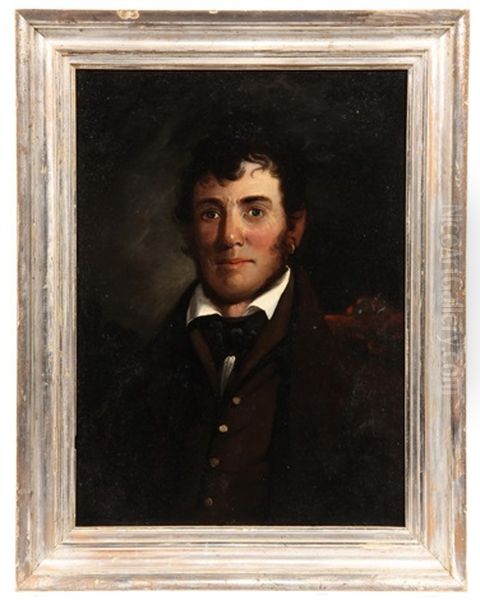 Simeon Skillings Jr., 1836 Oil Painting by William Matthew Prior