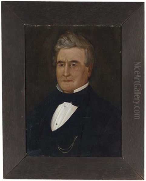 Portrait Of A Gentleman Oil Painting by William Matthew Prior