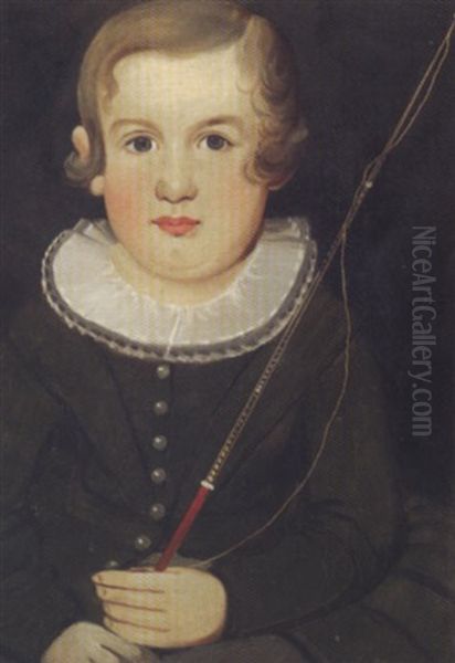 Portrait Of A Boy Oil Painting by William Matthew Prior