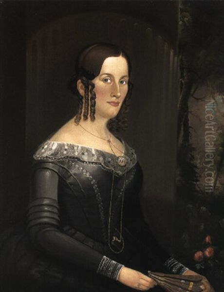 Portrait Of A Lady Oil Painting by William Matthew Prior