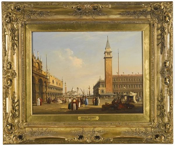 View Of St. Mark's Square, Venice by Edward Pritchett