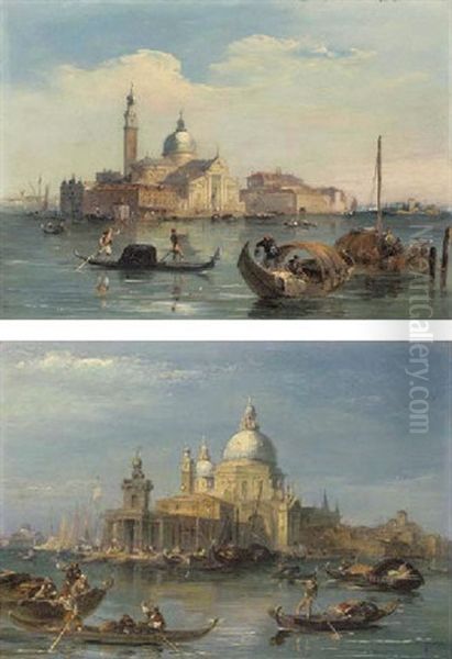 San Giorgio Maggiore Oil Painting by Edward Pritchett