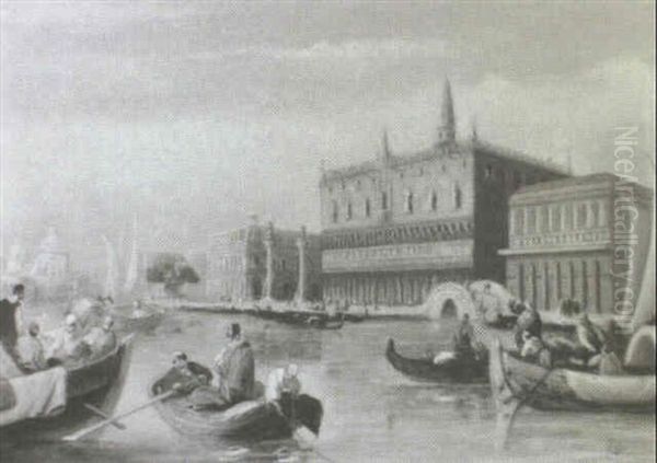 Venice Oil Painting by Edward Pritchett