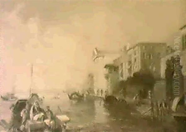 Venice Oil Painting by Edward Pritchett