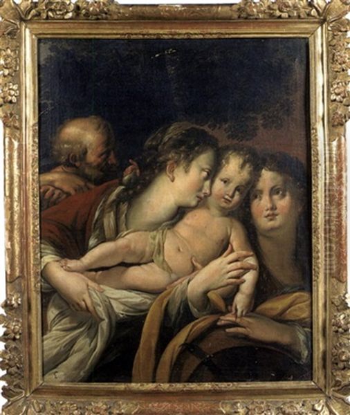 Le Mariage Mystique De Sainte Catherine by Giulio Cesare Procaccini