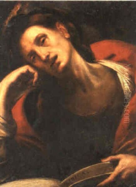 The Libyan Sibyl Oil Painting by Giulio Cesare Procaccini