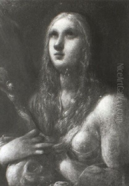 The Penitent Magdalen Oil Painting by Giulio Cesare Procaccini