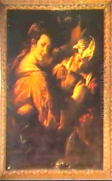 Judith And Holofernes Oil Painting by Giulio Cesare Procaccini