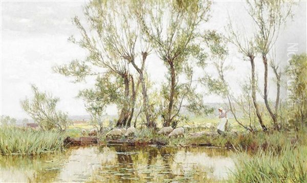 Summer At The Pond by Adam Edwin Proctor