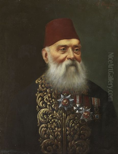 The Ottoman Oil Painting by Pavlo Prosalentis