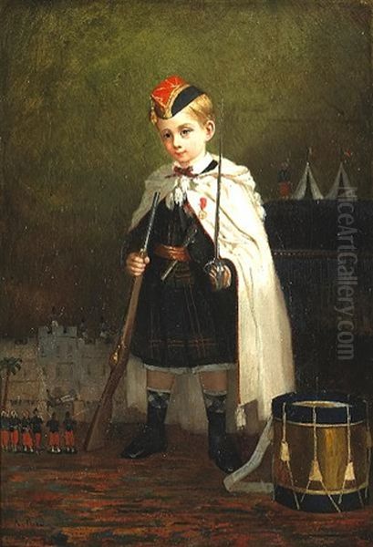 The Young Soldier Oil Painting by Paul-Alexandre Protais