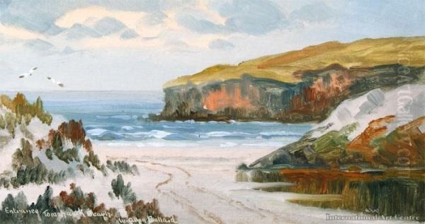 Entrance, Tomahawk Beach Oil Painting by William Allen Bollard