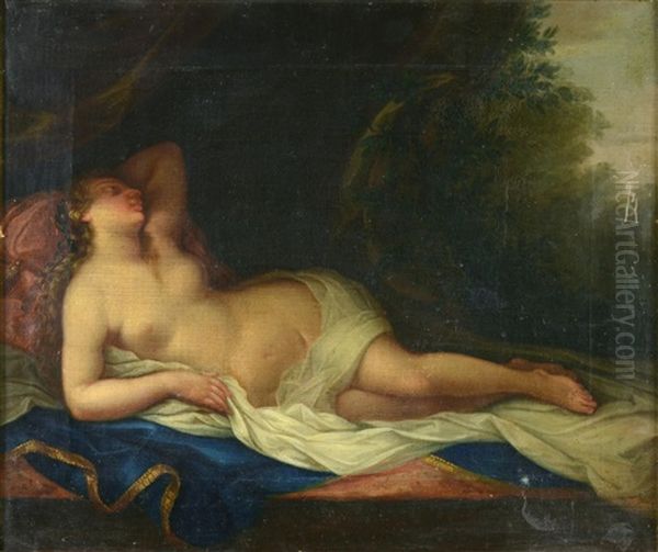 Sleeping Venus Oil Painting by Pierre-Paul Prud'hon