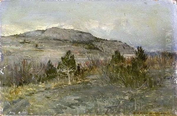 Blick In Eine Herbstliche Landschaft (insel Krim?) Oil Painting by Illarion Mikhailovch Pryanishnikov