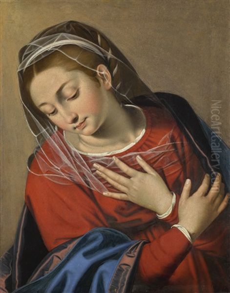 The Madonna Annunciate Oil Painting by Scipione Pulzone