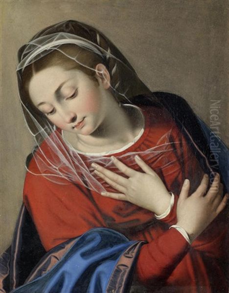 The Madonna At Prayer by Scipione Pulzone