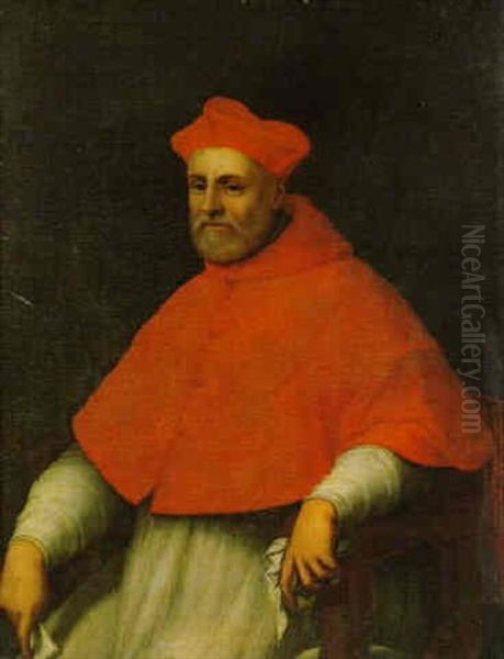 Ritratto Di Un Cardinale Oil Painting by Scipione Pulzone