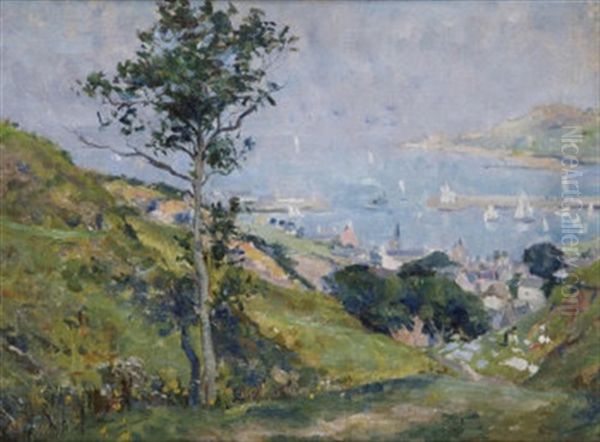 The Little Regatta - Howth Oil Painting by Sarah Henrietta Purser