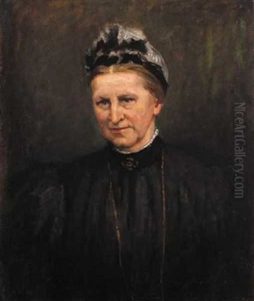 Anna Benigna Purser, Lady Griffith Oil Painting by Sarah Henrietta Purser