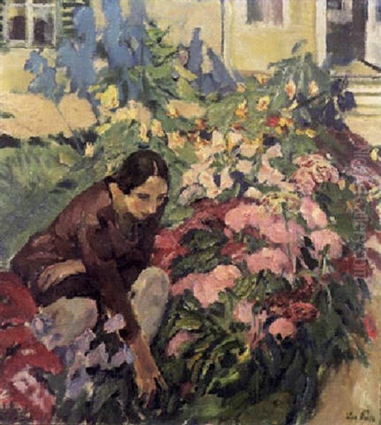 Im Garten Gauting by Leo Putz