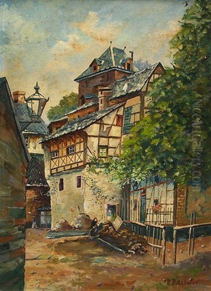 Ahrquelle Blankenberg In Der Eifel by Paul Puetzhofen-Hambuechen