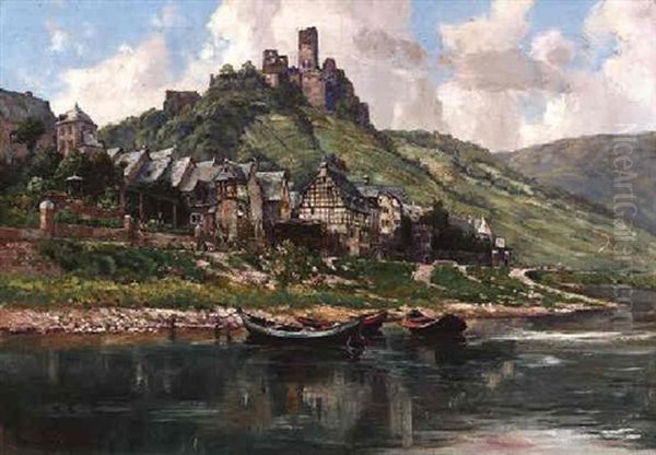 Beilstein An Der Mosel by Paul Puetzhofen-Hambuechen