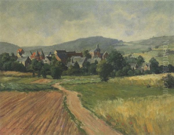 Rheinland-pfalz Oil Painting by Paul Puetzhofen-Hambuechen