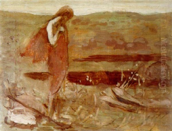 L'enfant Prodigue Oil Painting by Pierre Puvis de Chavannes