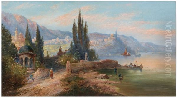 Peyzaj Oil Painting by James Baker Pyne