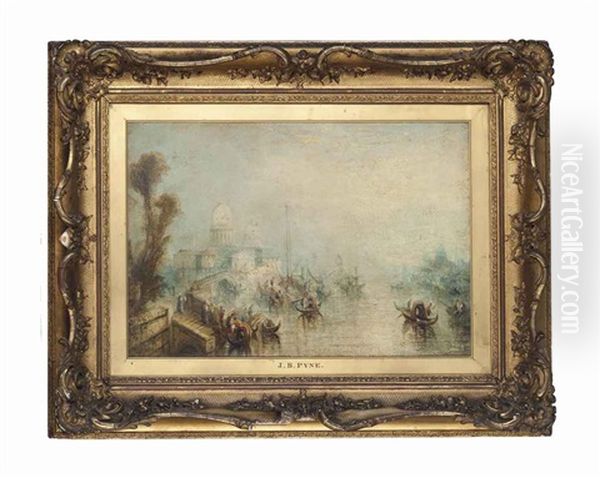 Venetian Capriccio Oil Painting by James Baker Pyne