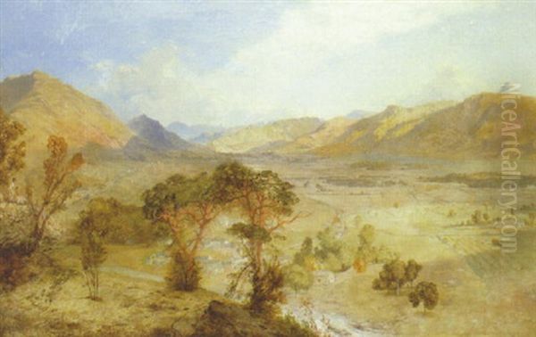 Bassenthwaite Lake Oil Painting by James Baker Pyne