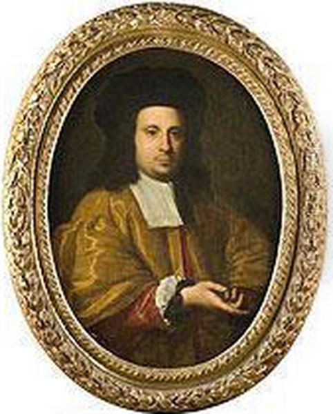 Portrait Eines Venezianischen Oil Painting by Sebastiano Bombelli