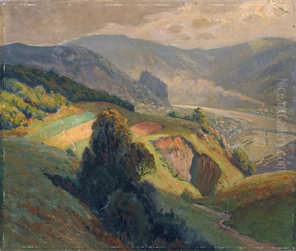 Blick In Die Sachsische Schweiz by Karl Quarck