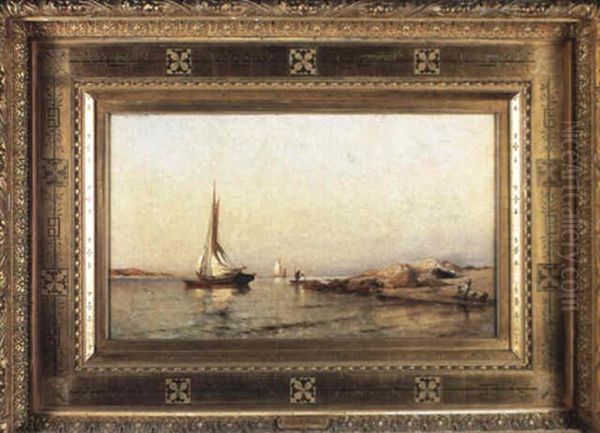 At Annisquam, Mass. Oil Painting by Arthur Quartley