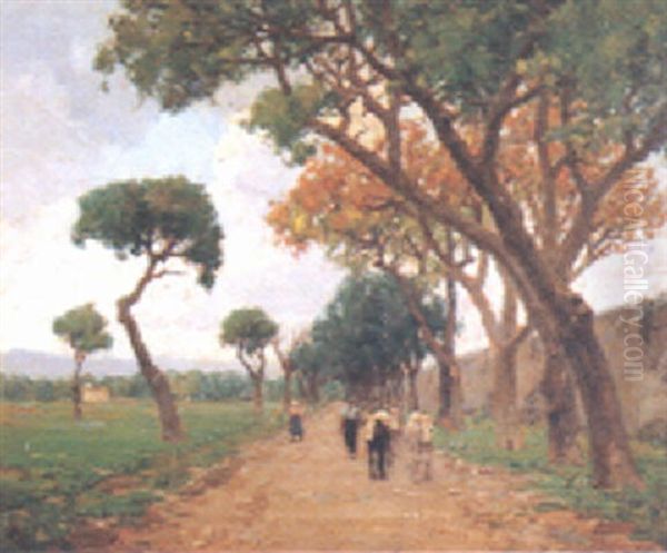 Il Ritorno Oil Painting by Domenico Quattrociocchi