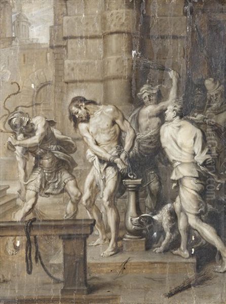 The Flagellation by Erasmus Quellinus II