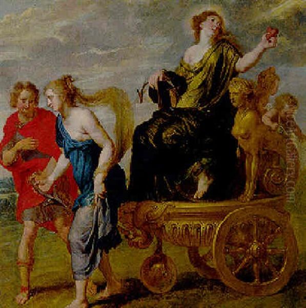 Allegorie De L'esperance Oil Painting by Erasmus Quellinus II