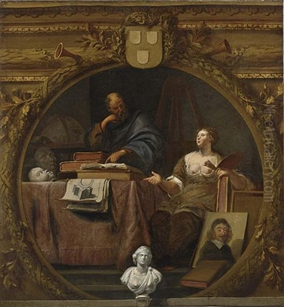 An Allegory Of The Liberal Arts Oil Painting by Jan Erasmus Quellinus