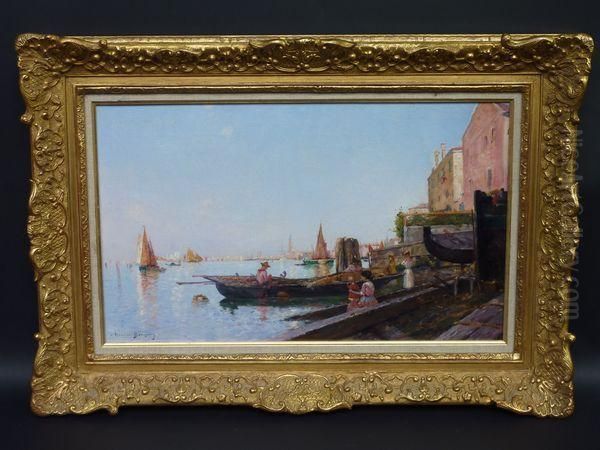  Venise  Oil Painting by Maurice Bompard