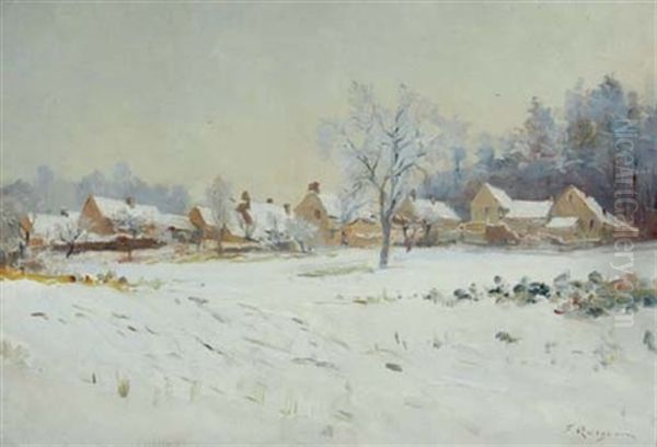 Neige D'arrangement Oil Painting by Fernand (Just) Quignon