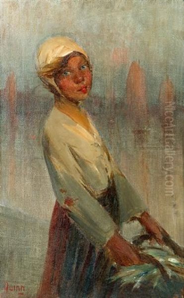 The Young Fisher Girl by James Peter Quinn