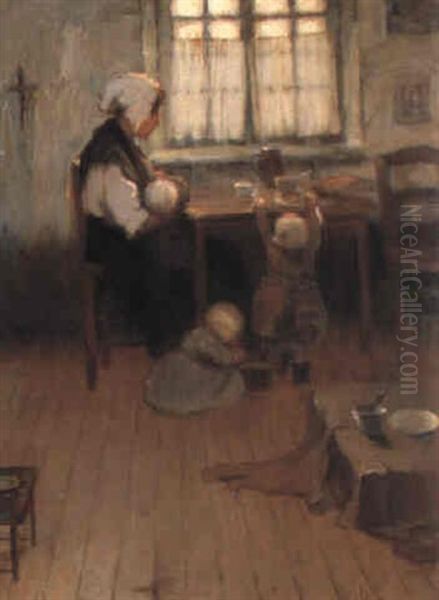 Family Scene by James Peter Quinn