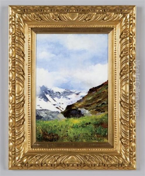 Paesaggio Montano Oil Painting by Domenico Rabioglio