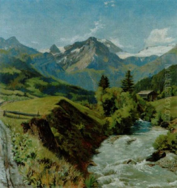 Hahnenristhorn by Edouard Walter Racine