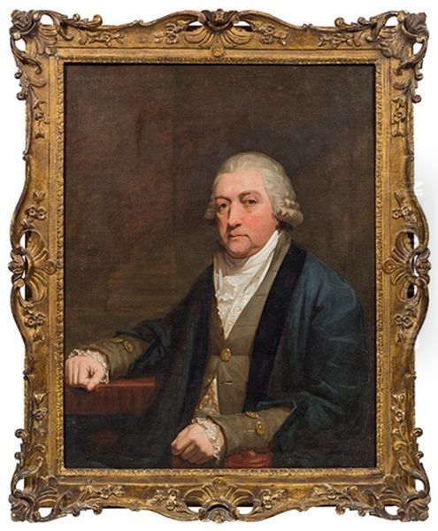 Herrenportrat (doctor Charles Lucas ?) Oil Painting by Sir Henry Raeburn