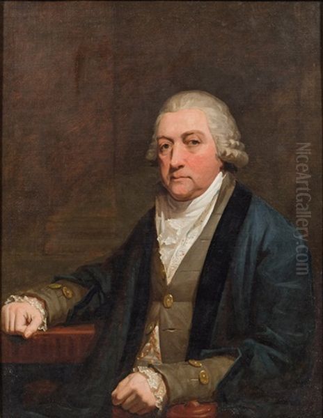 Herrenportrat (dr. Charles Lucas ?) Oil Painting by Sir Henry Raeburn