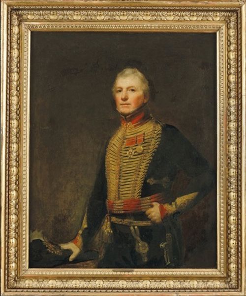 Portrait Du Colonel Macdonald Oil Painting by Sir Henry Raeburn