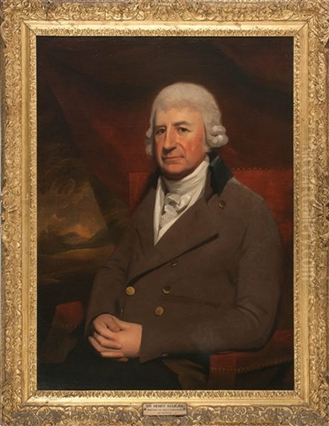 Portrait Of James Harrower Of Inzivar Oil Painting by Sir Henry Raeburn